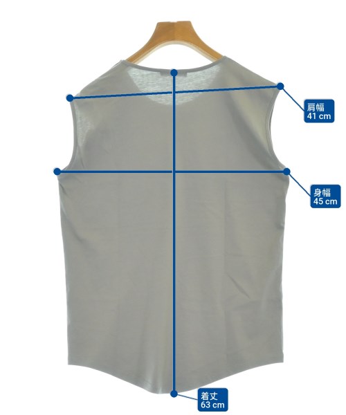 BALMAIN（バルマン）ノースリーブ グレー サイズ:36(XS位) レディース/2200674321045