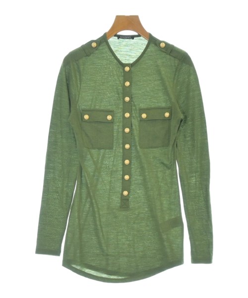 BALMAIN(バルマン)ニット・セーター 緑 サイズ:36(XS位)/2200674321069