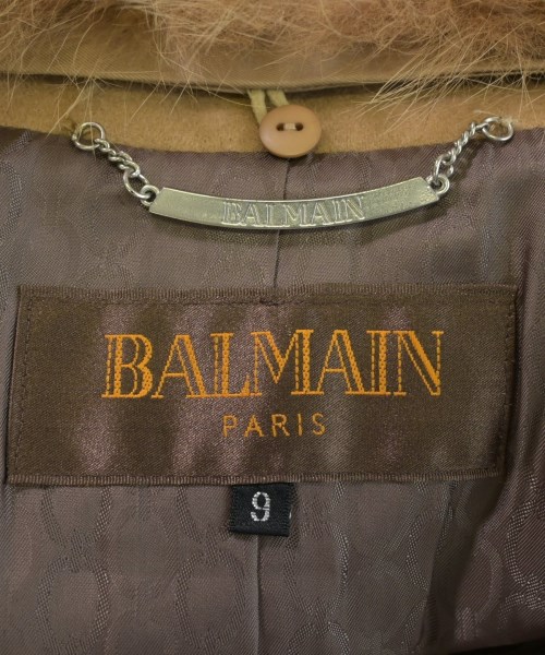 BALMAIN（バルマン）コート ベージュ サイズ:9(M位) レディース/2200674321083