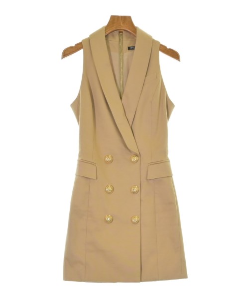 BALMAIN(バルマン)ワンピース ベージュ サイズ:34(S位)/2200676498073