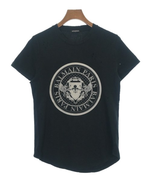 BALMAIN(バルマン)Tシャツ・カットソー 黒 サイズ:M/2200672956065