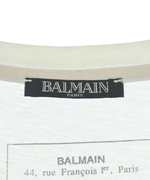 BALMAIN（バルマン）Tシャツ・カットソー 白 サイズ:-(S位) メンズ/2200672956072
