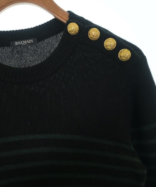 BALMAIN（バルマン）ニット・セーター 黒 サイズ:XS メンズ/2200672956232