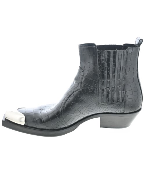 BALMAIN（バルマン）ブーツ 黒 サイズ:-(27.5cm位) メンズ/2200672956515