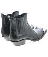 BALMAIN（バルマン）ブーツ 黒 サイズ:-(27.5cm位) メンズ/2200672956515