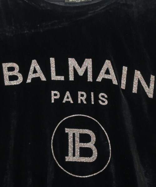 BALMAIN（バルマン）Tシャツ・カットソー 黒 サイズ:36(XS位) レディース/2200694570089