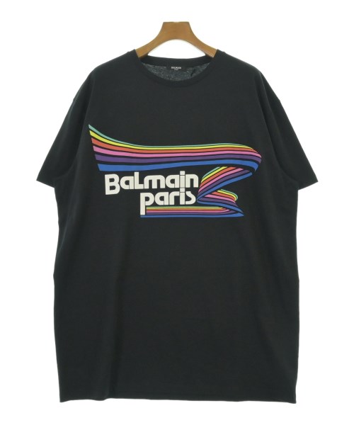 BALMAIN(バルマン)Tシャツ・カットソー 黒 サイズ:M/2200694613021