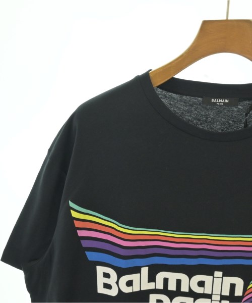 BALMAIN（バルマン）Tシャツ・カットソー 黒 サイズ:M メンズ/2200694613021