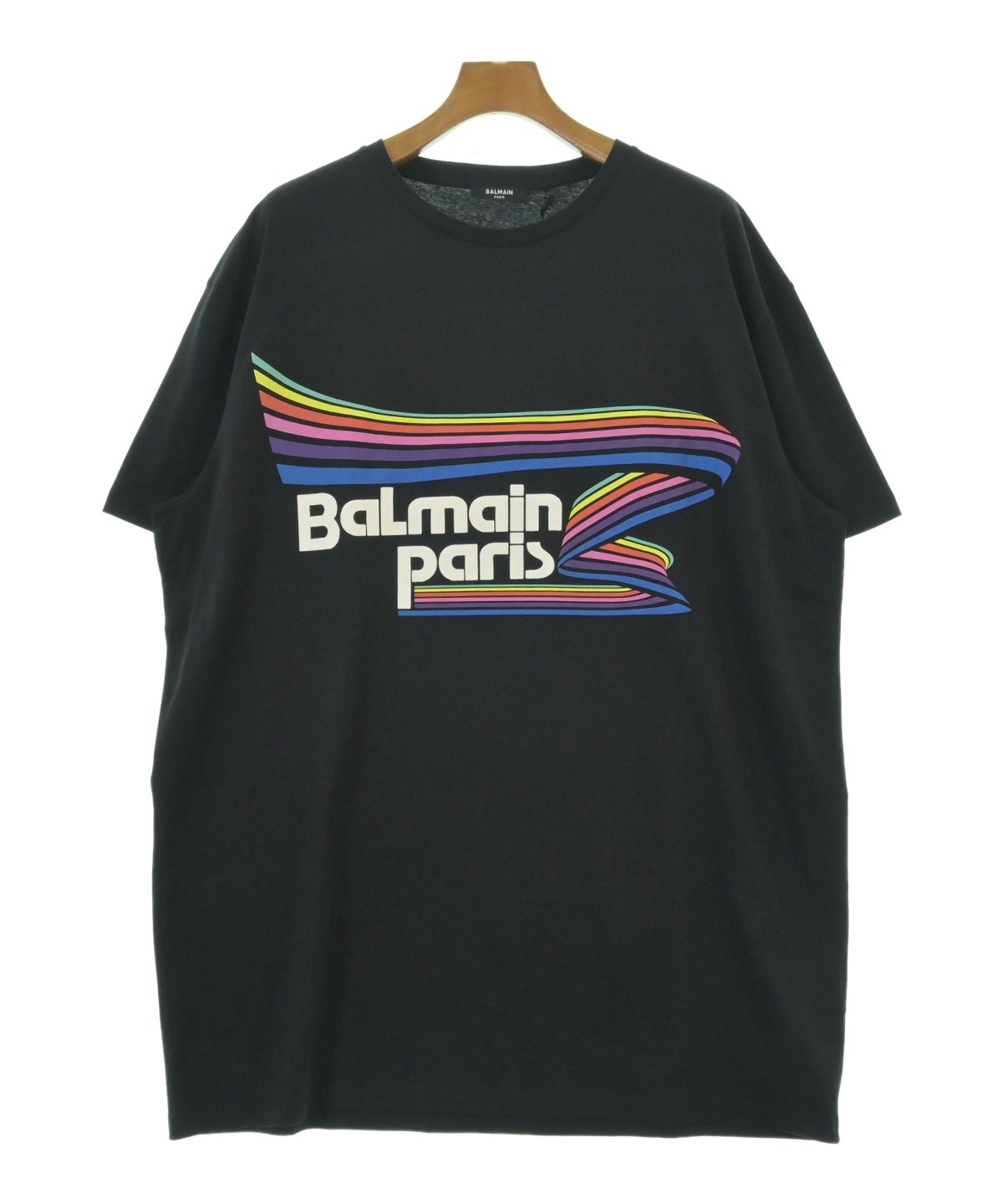 BALMAIN（バルマン）Tシャツ・カットソー 黒 サイズ:M メンズ