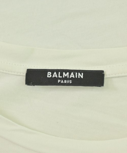BALMAIN（バルマン）Tシャツ・カットソー 白 サイズ:XL レディース/2200695421120