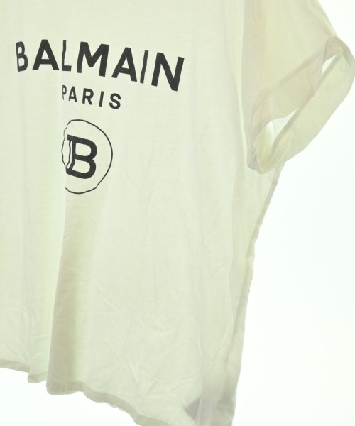 BALMAIN（バルマン）Tシャツ・カットソー 白 サイズ:XL レディース/2200695421120