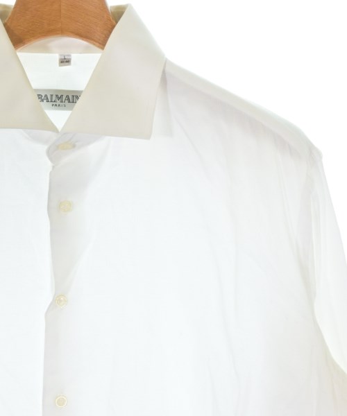 BALMAIN（バルマン）カジュアルシャツ 白 サイズ:L メンズ/2200690891041