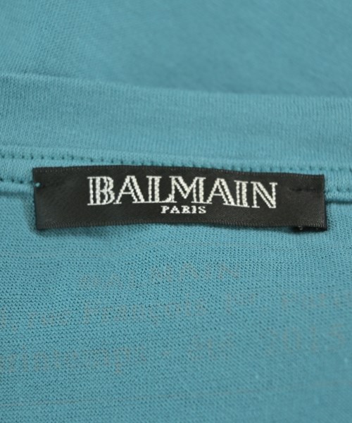 BALMAIN（バルマン）Tシャツ・カットソー 青 サイズ:XS メンズ/2200698243187