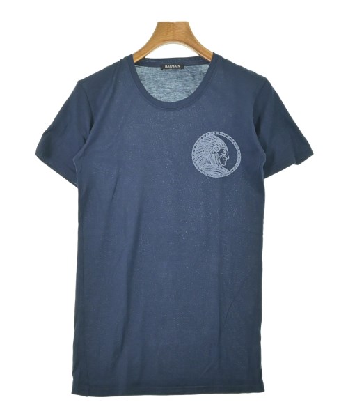 BALMAIN(バルマン)Tシャツ・カットソー 紺 サイズ:XS/2200698243200