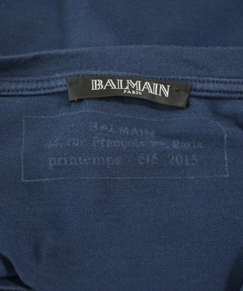 BALMAIN（バルマン）Tシャツ・カットソー 紺 サイズ:XS メンズ/2200698243200