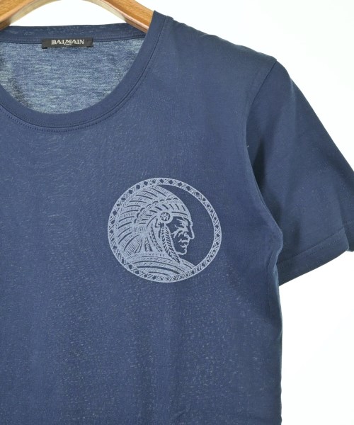 BALMAIN（バルマン）Tシャツ・カットソー 紺 サイズ:XS メンズ/2200698243200