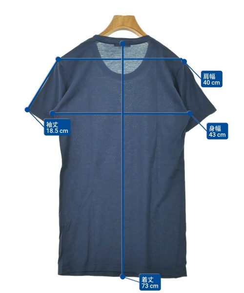 BALMAIN（バルマン）Tシャツ・カットソー 紺 サイズ:XS メンズ/2200698243200