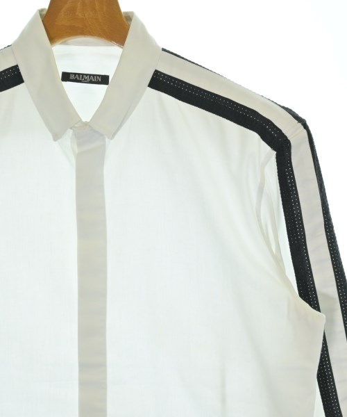 BALMAIN（バルマン）カジュアルシャツ 白 サイズ:39(M位) メンズ/2200693517016