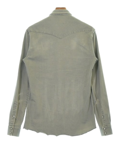 BALMAIN（バルマン）カジュアルシャツ グレー サイズ:S メンズ/2200697686053