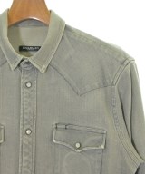 BALMAIN（バルマン）カジュアルシャツ グレー サイズ:S メンズ/2200697686053