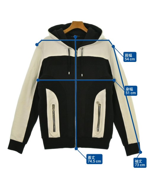 BALMAIN（バルマン）パーカー 白 サイズ:M メンズ/2200650823013