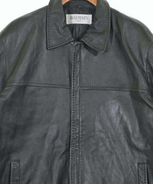 BALMAIN（バルマン）ブルゾン 黒 サイズ:LL メンズ/2200656040018