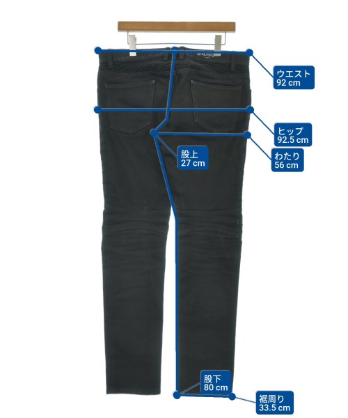 BALMAIN（バルマン）その他 黒 サイズ:32(L位) メンズ/2200656537051