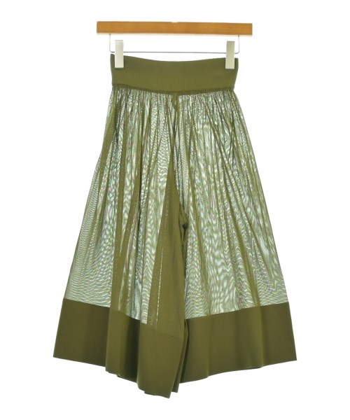 BALMAIN（バルマン）クロップドパンツ カーキ サイズ:34(XXS位) レディース/2200659884039