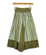 BALMAIN（バルマン）クロップドパンツ カーキ サイズ:34(XXS位) レディース/2200659884039