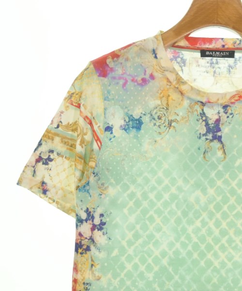 BALMAIN（バルマン）Tシャツ・カットソー 青 サイズ:38(S位) レディース/2200653812151