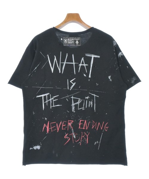 BALMAIN（バルマン）Tシャツ・カットソー 黒 サイズ:L メンズ/2200660932118