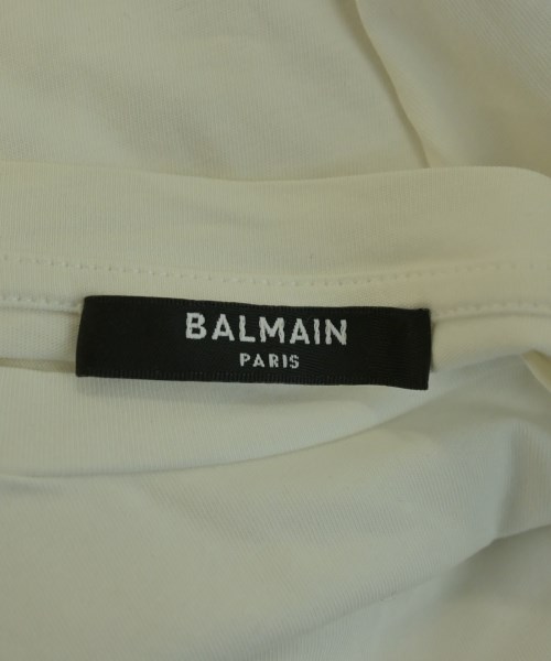 BALMAIN（バルマン）Tシャツ・カットソー 白 サイズ:M レディース/2200661060216