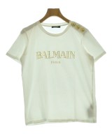 BALMAIN（バルマン）Tシャツ・カットソー 白 サイズ:M レディース/2200661060216