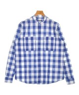 BALMAIN（バルマン）カジュアルシャツ 紺 サイズ:37(XS位) メンズ/2200710617026