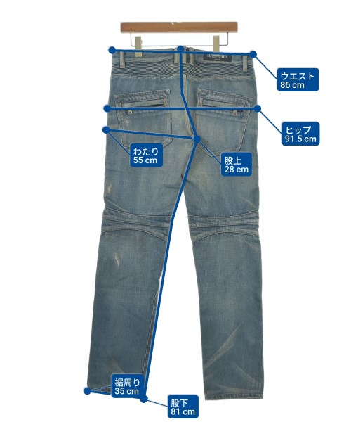 BALMAIN（バルマン）デニムパンツ 青 サイズ:31(M位) メンズ/2200711532106