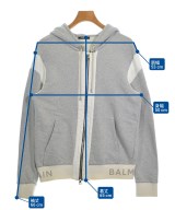 BALMAIN（バルマン）パーカー グレー サイズ:M メンズ/2200713954036