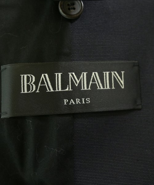 BALMAIN（バルマン）テーラードジャケット 紺 サイズ:46(XL位) レディース/2200716409014