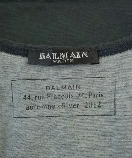 BALMAIN（バルマン）タンクトップ グレー サイズ:34(XXS位) レディース/2200635008084
