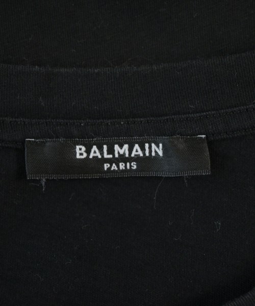 BALMAIN（バルマン）Tシャツ・カットソー 黒 サイズ:XL メンズ/2200652305012
