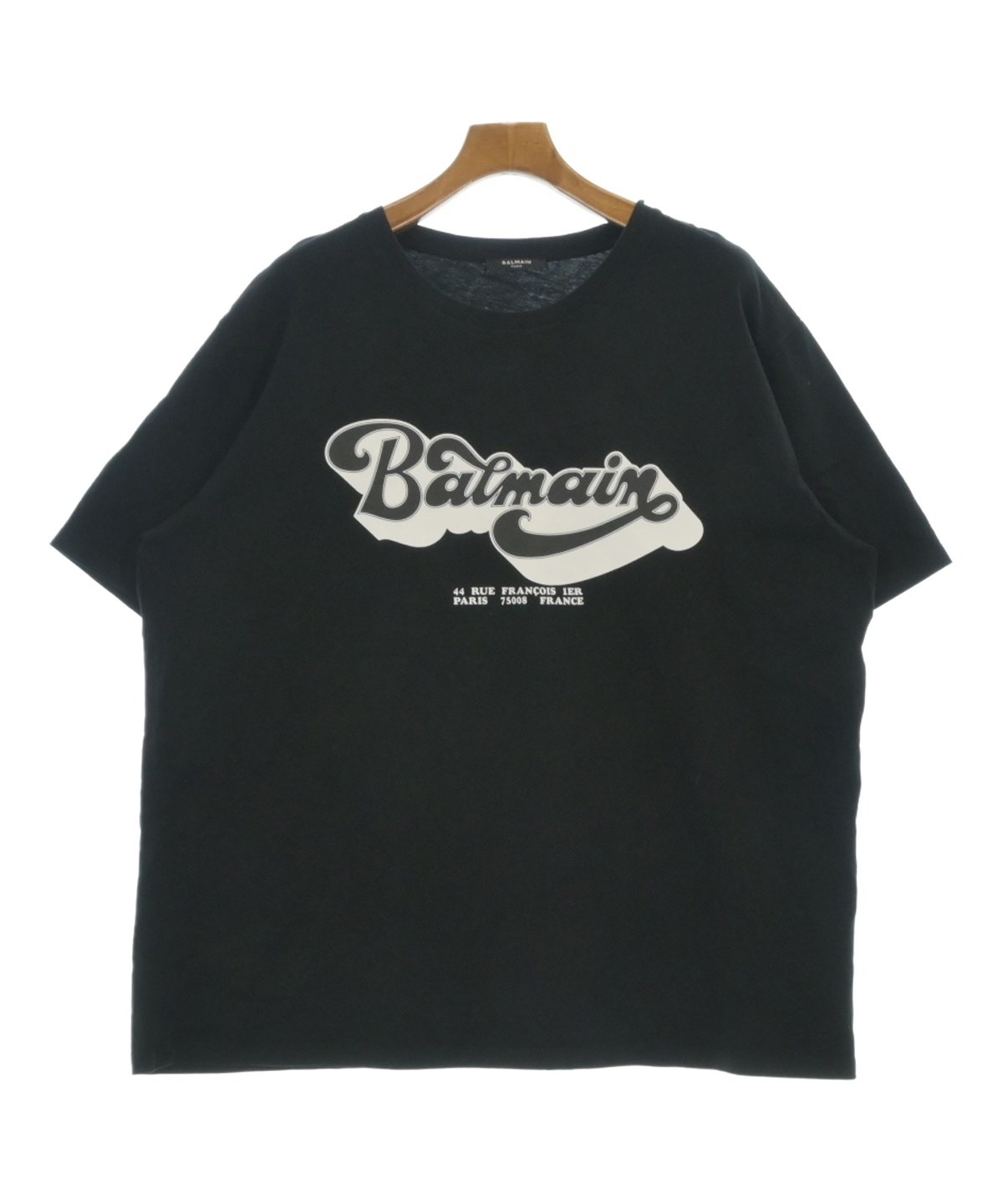 BALMAIN（バルマン）Tシャツ・カットソー 黒 サイズ:XL メンズ