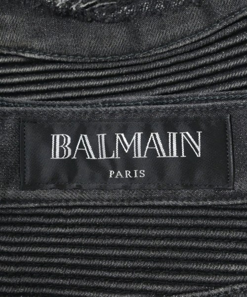 BALMAIN（バルマン）デニムパンツ 黒 サイズ:29(S位) メンズ/2200702705229