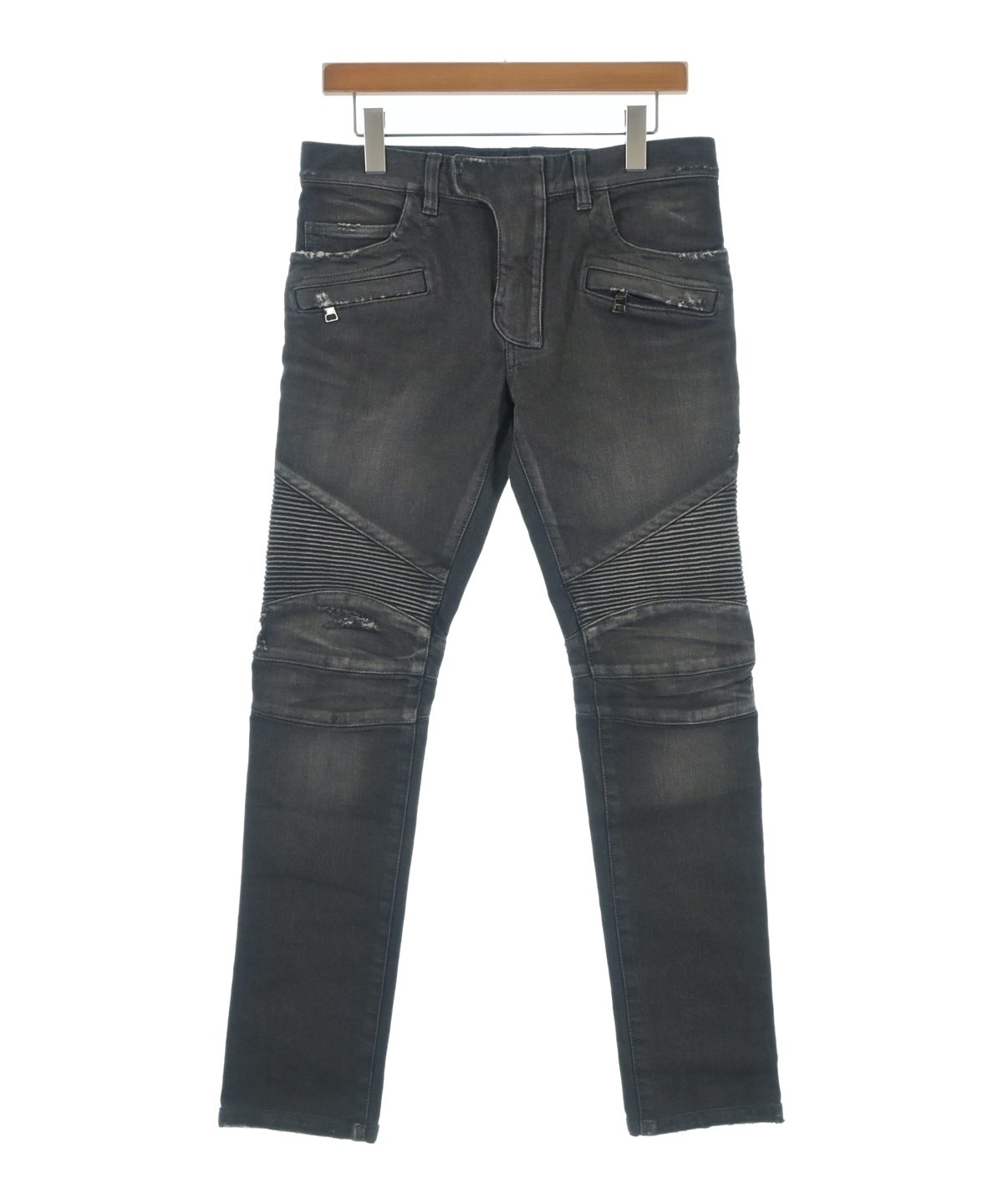 バルマンデニム BALMAIN（バルマン）デニムパンツ 黒 サイズ:29(S位) メンズ
