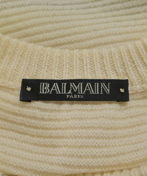 BALMAIN（バルマン）ニット・セーター 白 サイズ:XS メンズ/2200702003028