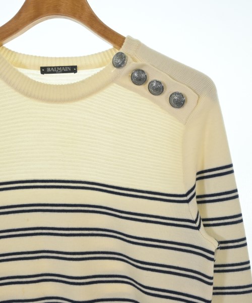 BALMAIN（バルマン）ニット・セーター 白 サイズ:XS メンズ/2200702003028