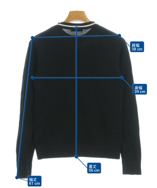 BALMAIN（バルマン）ニット・セーター 黒 サイズ:XS メンズ/2200708770047