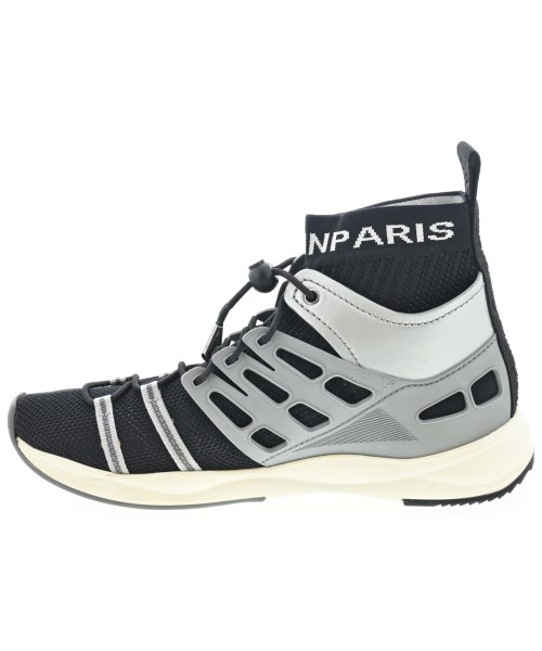 BALMAIN（バルマン）スニーカー 黒 サイズ:EU43(28cm位) メンズ/2200660299136