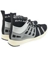 BALMAIN（バルマン）スニーカー 黒 サイズ:EU43(28cm位) メンズ/2200660299136