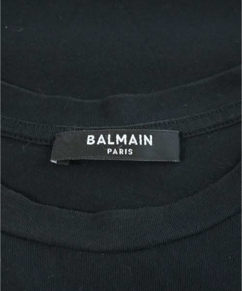 BALMAIN（バルマン）Tシャツ・カットソー 黒 サイズ:S レディース/2200666652010