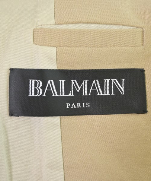 BALMAIN（バルマン）カジュアルジャケット ベージュ サイズ:46(M位) メンズ/2200667196148