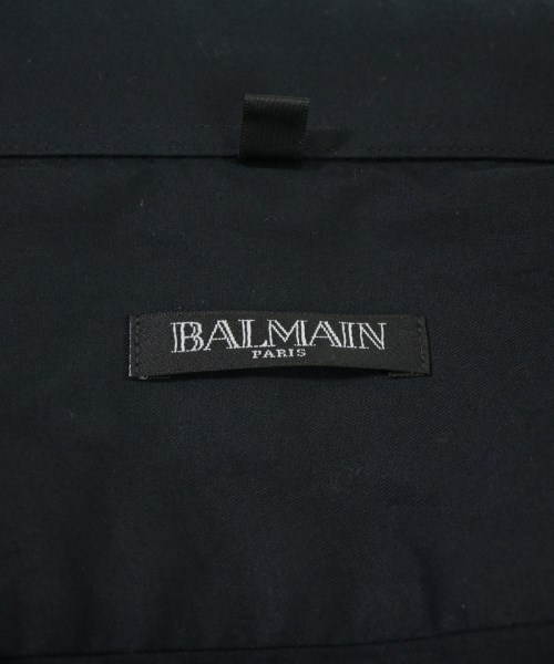 BALMAIN（バルマン）カジュアルシャツ 黒 サイズ:L メンズ/2200670661039